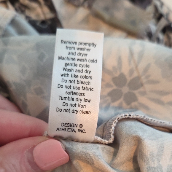 Athleta Purple and White A-Line Whatever Skort Size 12 - Picture 5 of 12